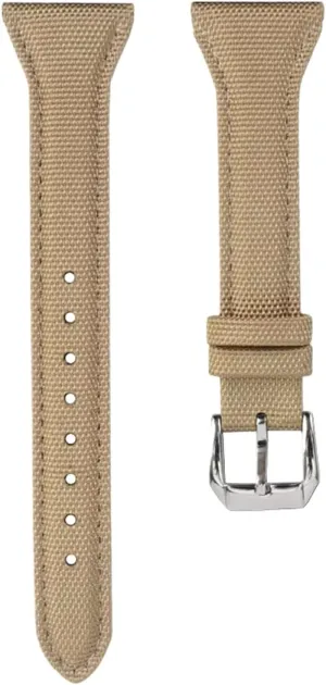 LEVINE watch strapStylish and elegant Watch Straps for Men Women,22mm Nylon Genuine Leather Splicing Canvas Men Sport Watch Strap Replacement Wrist Band for Analogue Watch