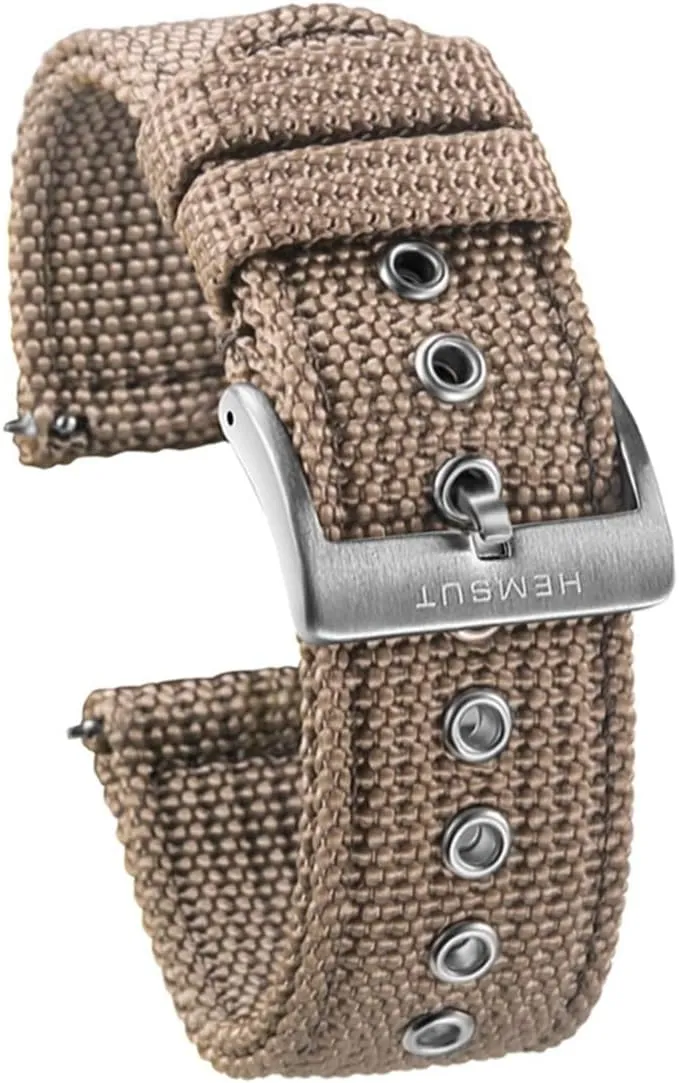 LEVINE watch strapStylish and elegant Watch Straps for Men Women,Men and Womens 18mm/20mm/22mm/24mm Canvas Watch Bands with Quick Release Pin Waterproof Military Watch Strap