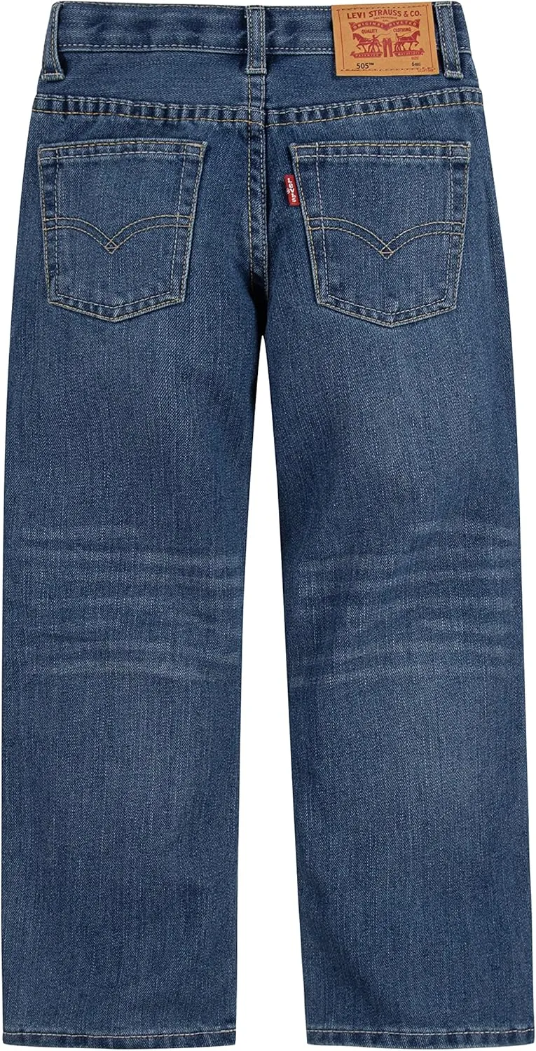 Levi's Boys' 505 Regular Fit Jeans
