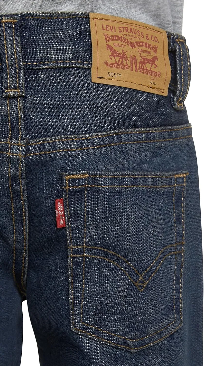 Levi's Boys' 505 Regular Fit Jeans