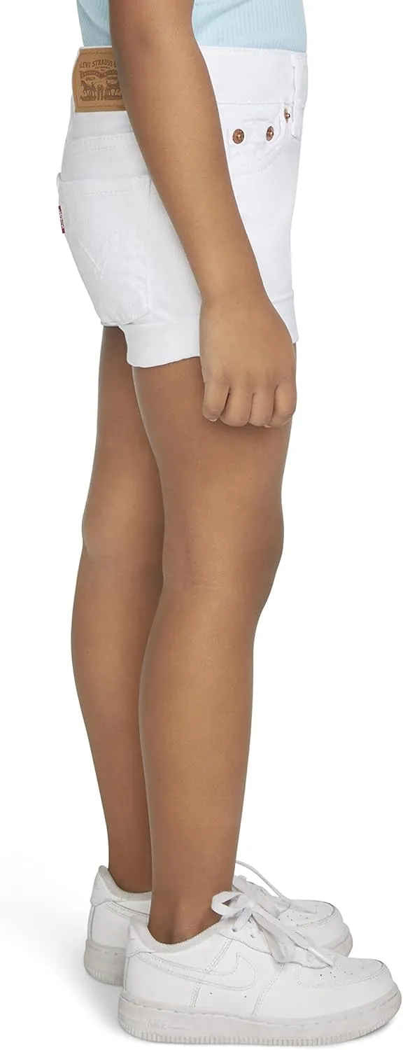 Levi's Girls' Girlfriend Fit Denim Shorty Shorts