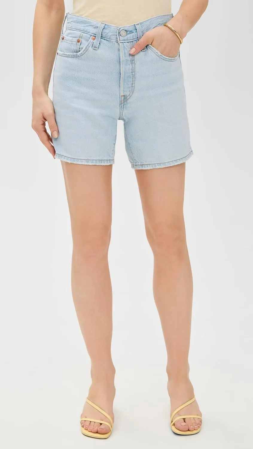 Levi's Women's 501 Lightweight Mid Thigh Shorts
