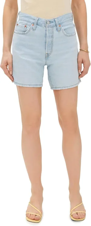 Levi's Women's 501 Lightweight Mid Thigh Shorts