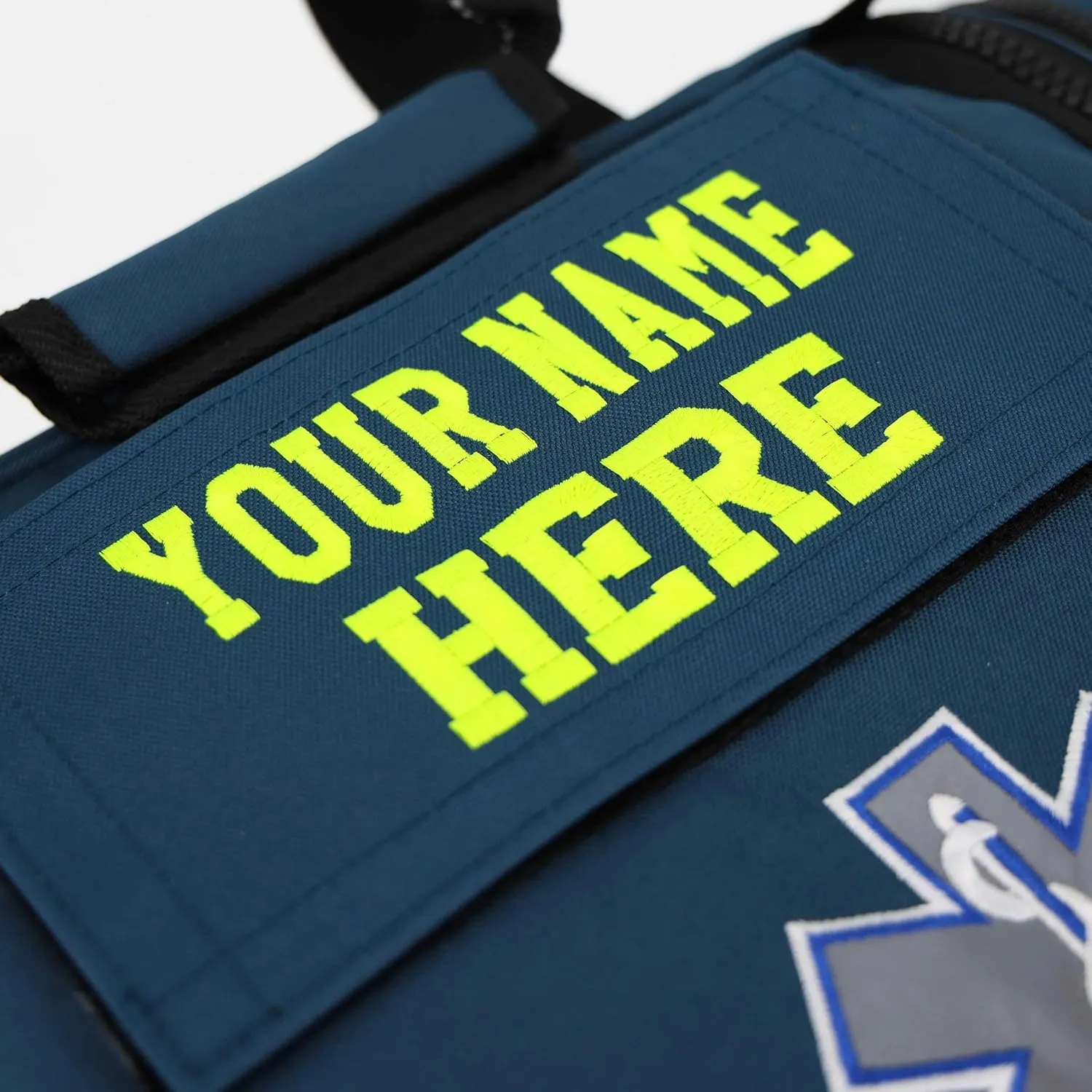 Lightning X Modular Large EMT Medic First Responder EMS Trauma Jump Bag w/Embroidered Name - Blue