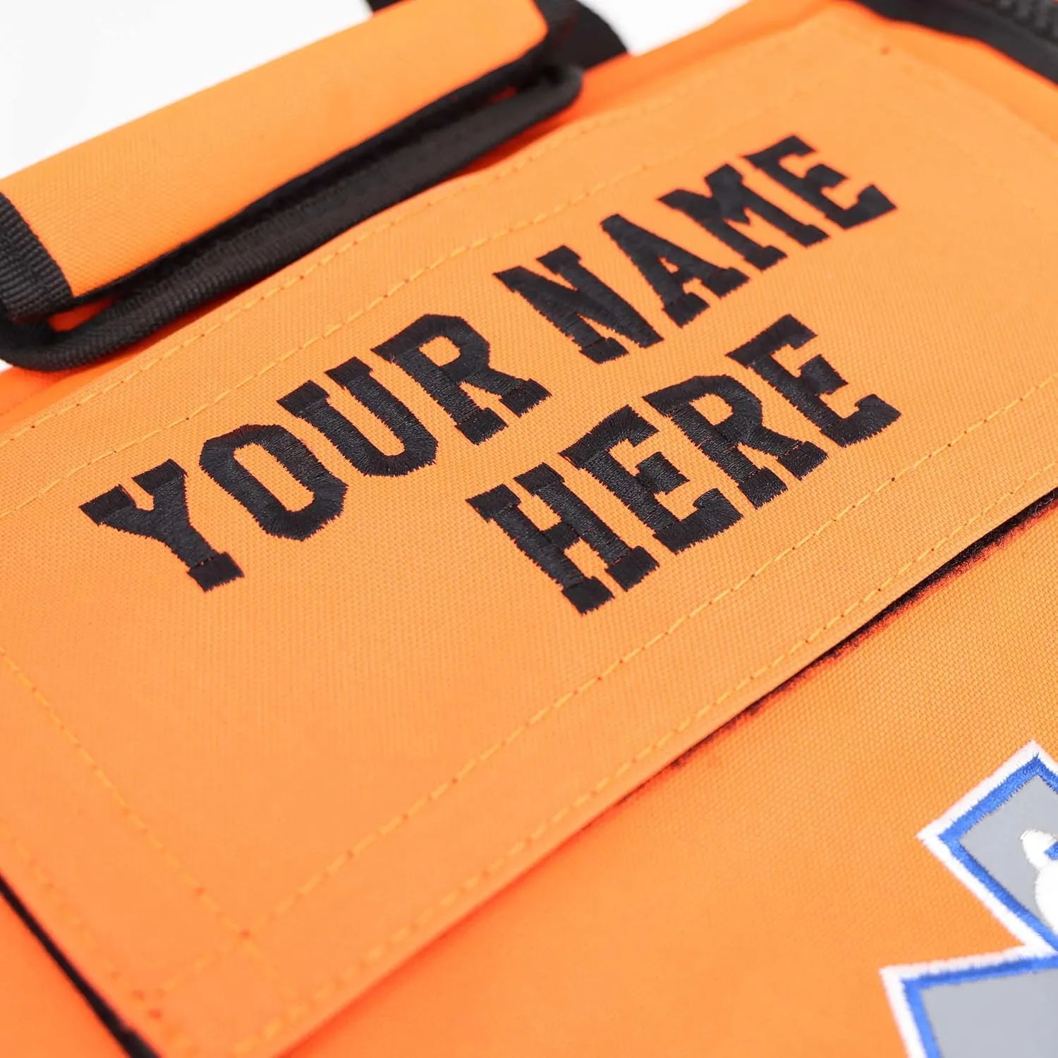 Lightning X Modular Large EMT Medic First Responder EMS Trauma Jump Bag w/Embroidered Name - ORANGE