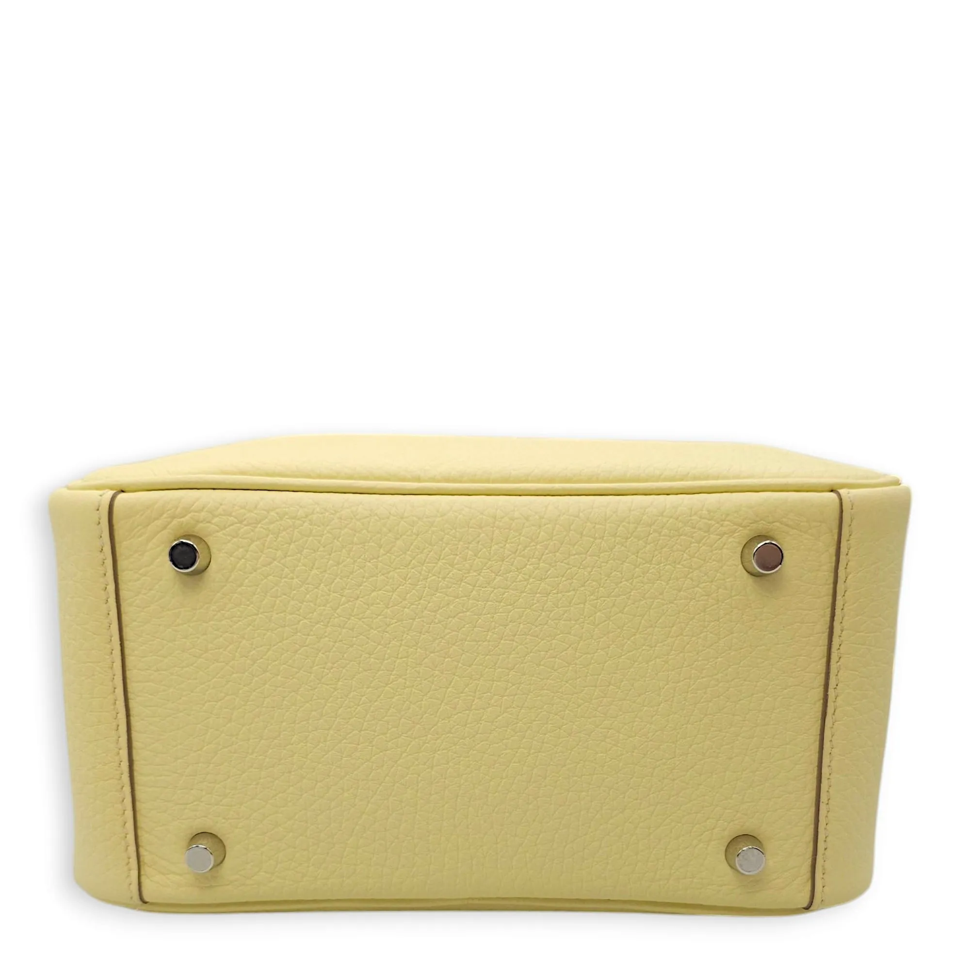 Lindy II Mini Jaune Milton in Clemence, Palladium hardware