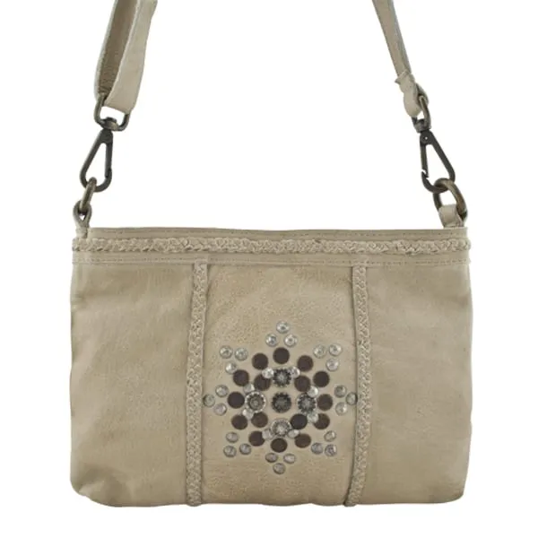 Lolita Leather Crossbody Bag | Honey