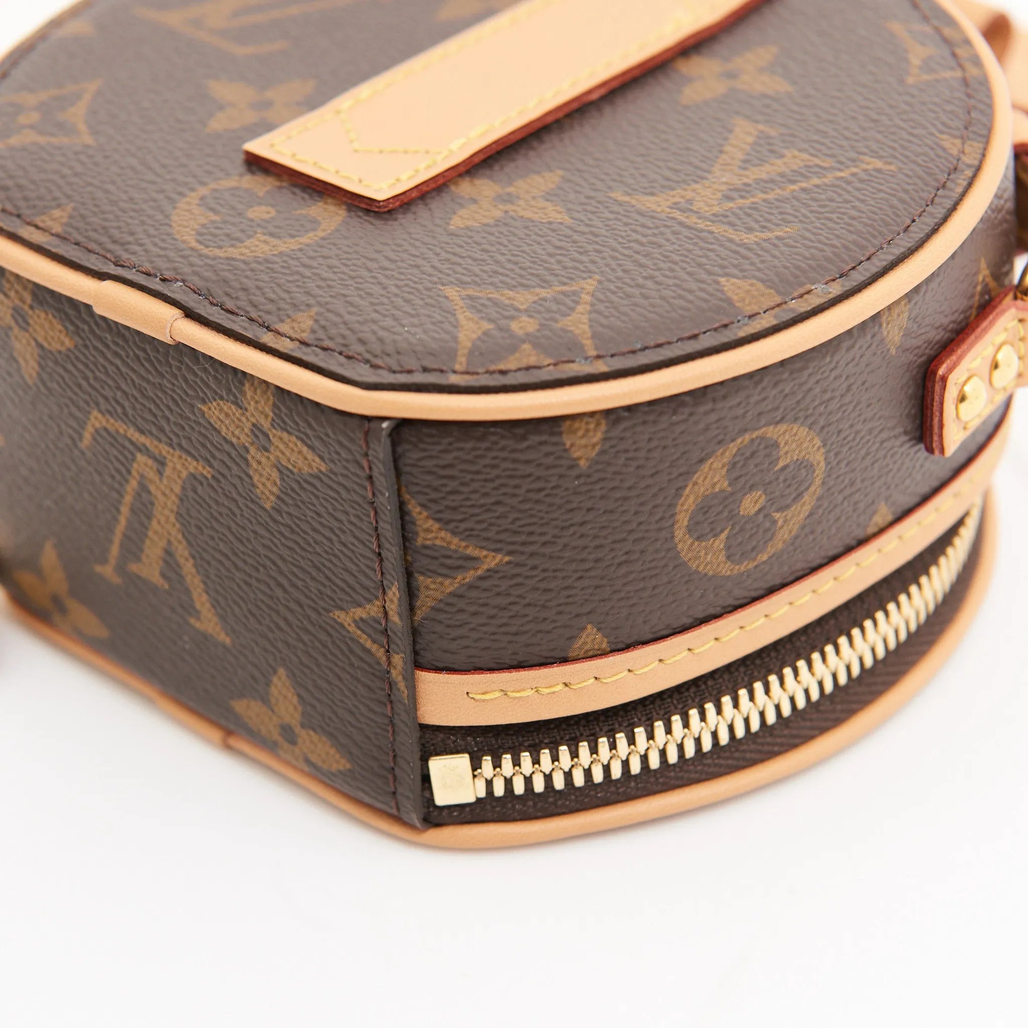 Louis Vuitton Canvas Mini Boite in Brown Monogram GHW