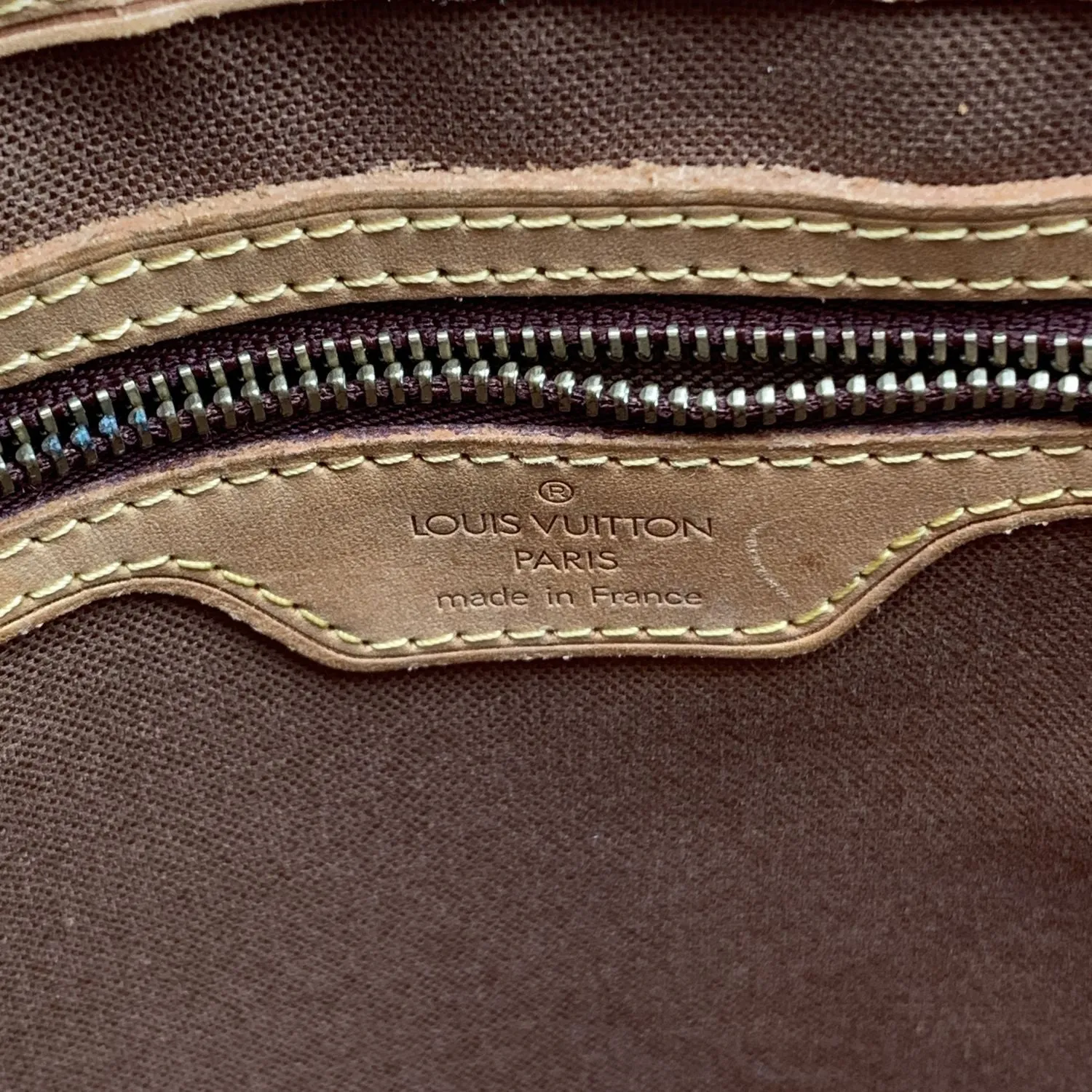 LOUIS VUITTON Vintage Monogram Canvas Vavin Gm Tote Bag M51170