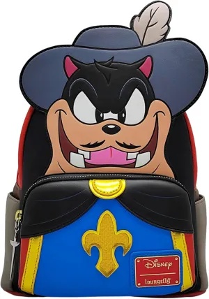 Loungefly Disney The Three Musketeers Pete Villain Cosplay Faux Leather Double Strap Shoulder Bag