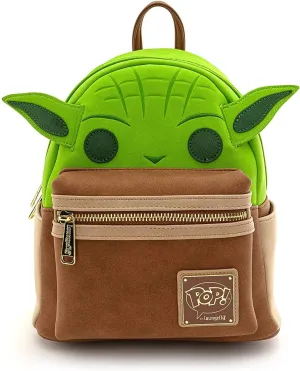 Loungefly Star Wars Pop Yoda Cosplay Womens Double Strap Shoulder Bag Purse