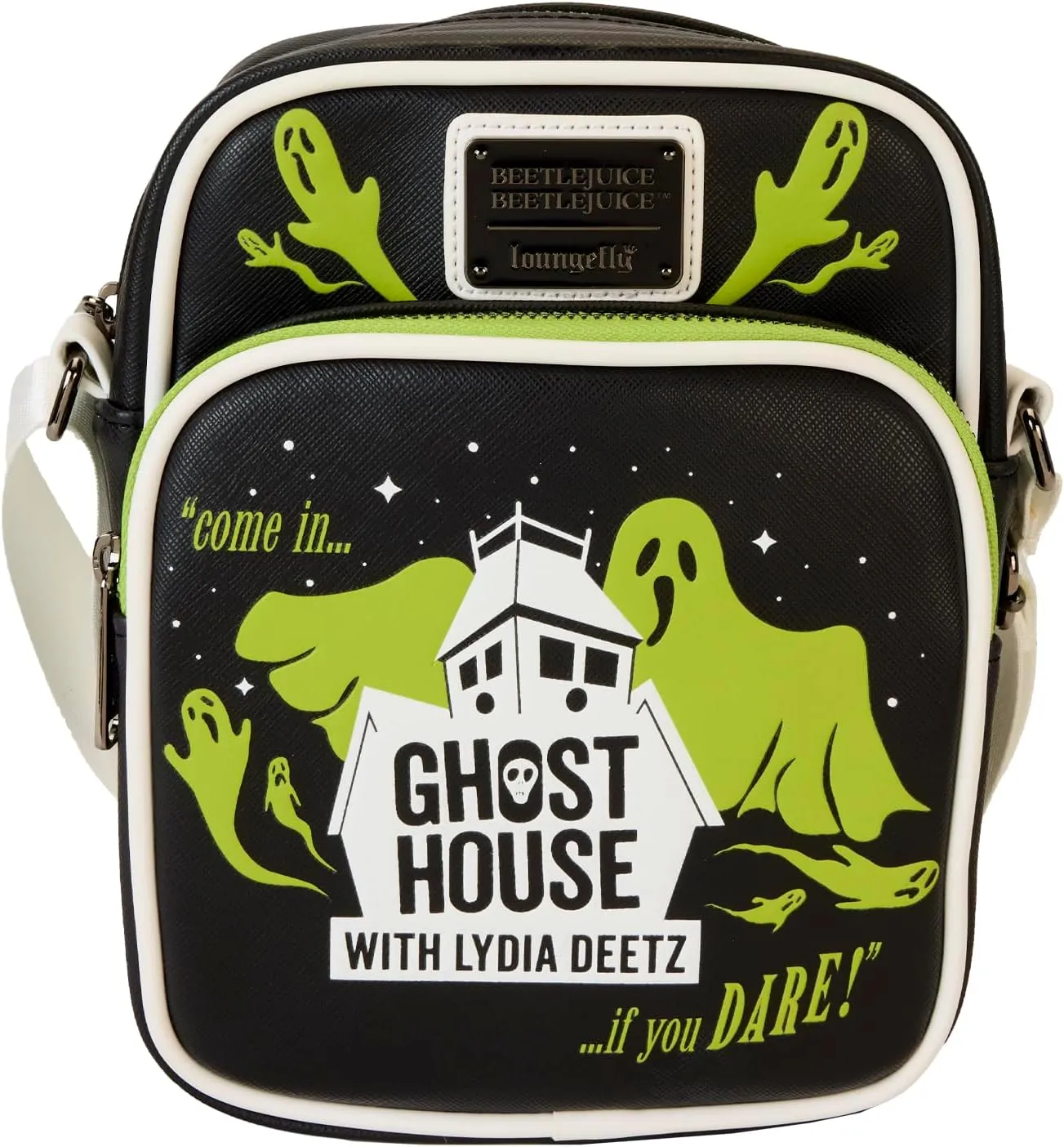 Loungefly Warner Brothers Beetlejuice 2 Crossbody Bag