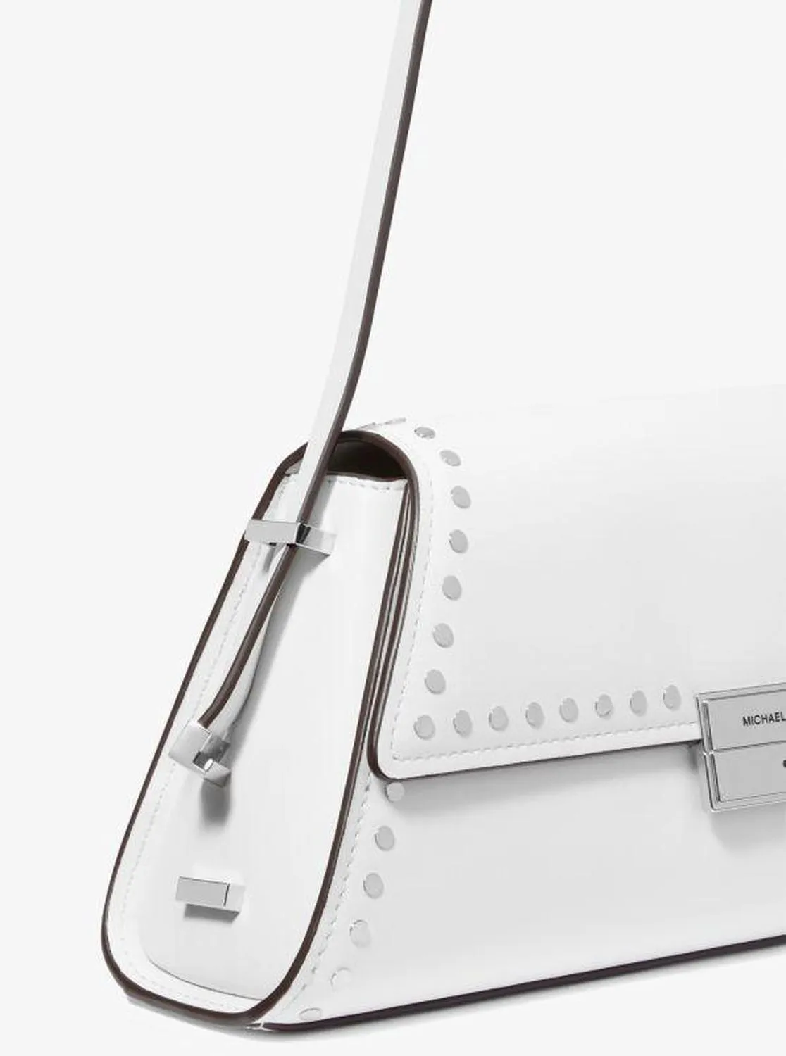 Ludlow Medium Studded Leather Shoulder Bag