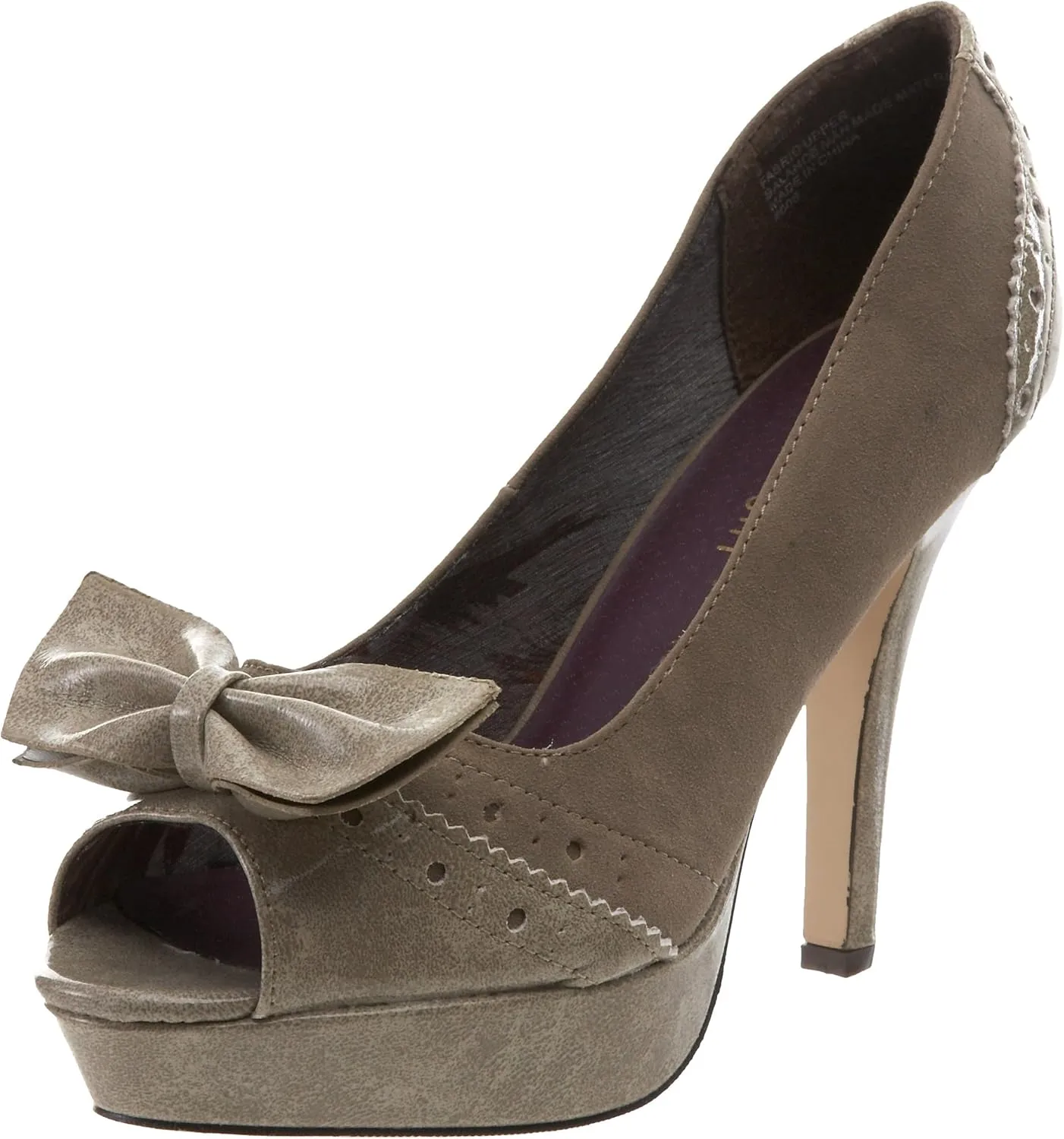 Madden Girl Women's Limmeric Open-Toe Pump