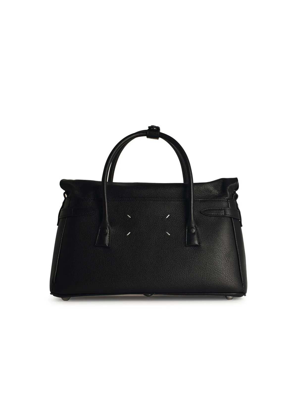 Maison Margiela 'Sac Est West' Black Lear Bag