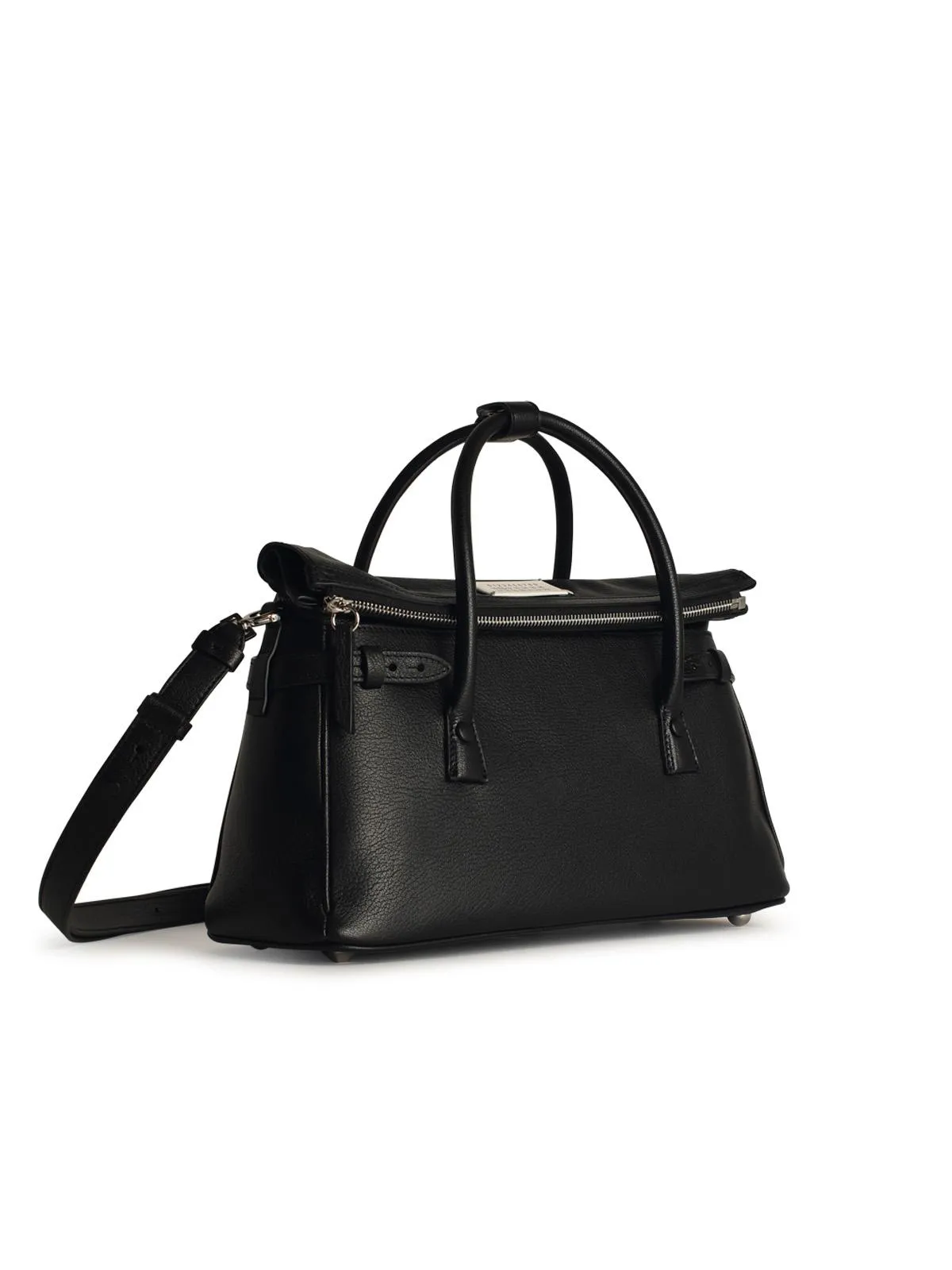 Maison Margiela 'Sac Est West' Black Lear Bag