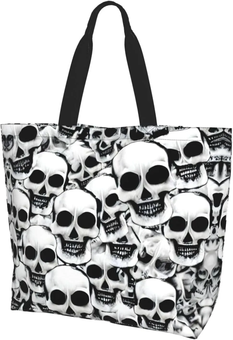 Many Purple Flowers Women Tote Bag,Casual Tote'S Handbag Big Capacity Shoulder Bag Crossbody Bag