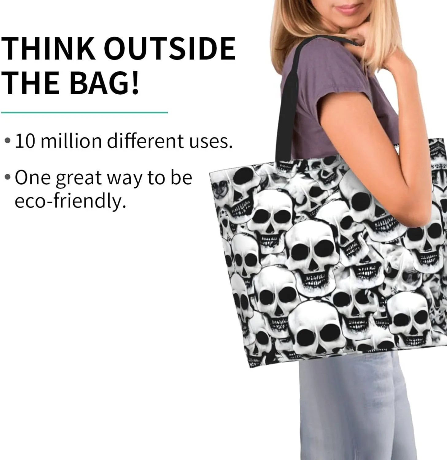 Many Purple Flowers Women Tote Bag,Casual Tote'S Handbag Big Capacity Shoulder Bag Crossbody Bag