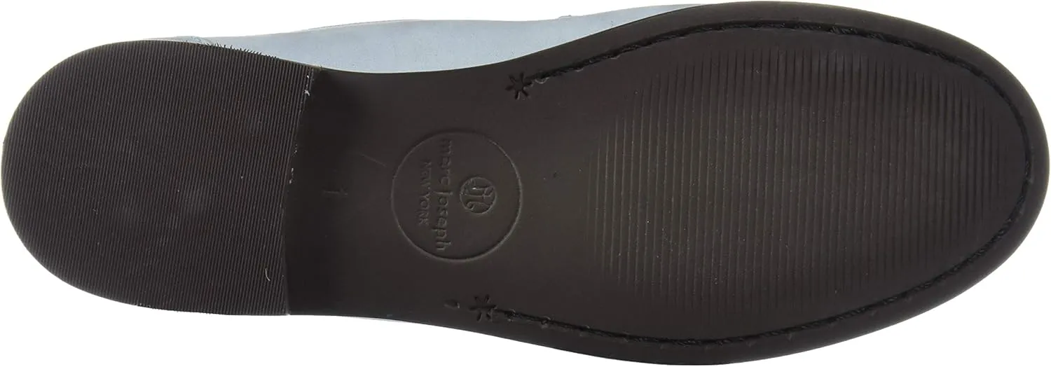 Marc Joseph New York Unisex-Child Leather Loafer with Gold Embroidered Star