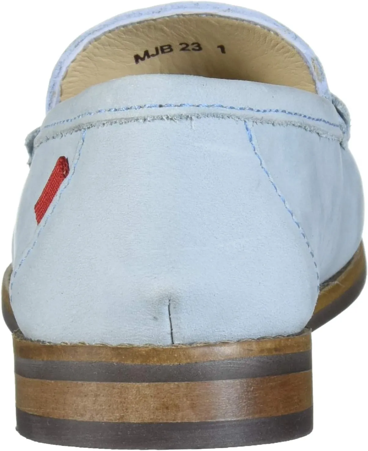 Marc Joseph New York Unisex-Child Leather Loafer with Gold Embroidered Star