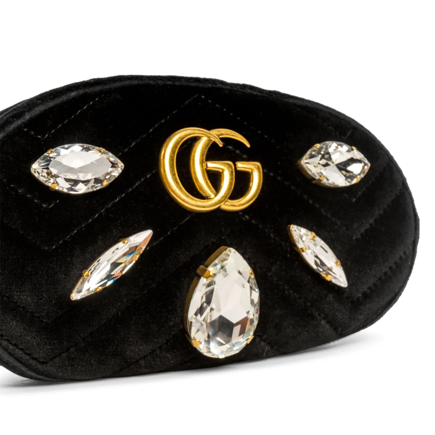 Marmont Embellished Bumbag - Black