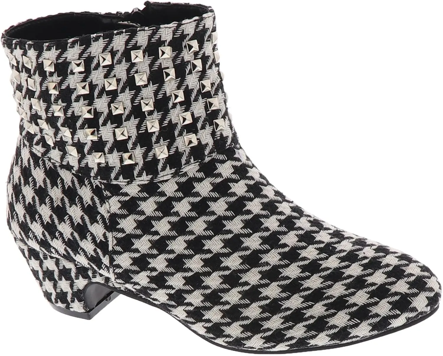 Masseys Women's Presley Studded Low Heel Ankle Boot