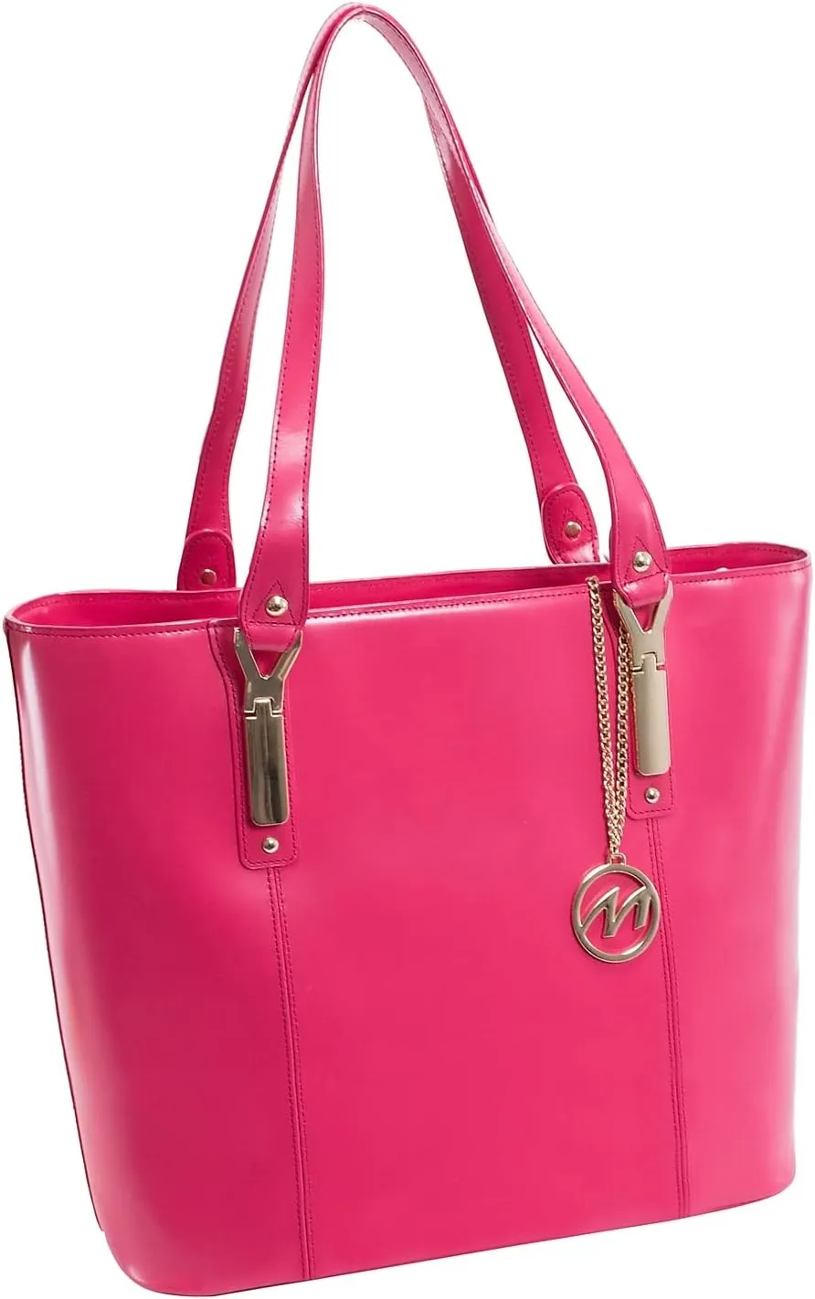 McKlein Leather Ladies' Tote with Tablet Pocket- ALDORA