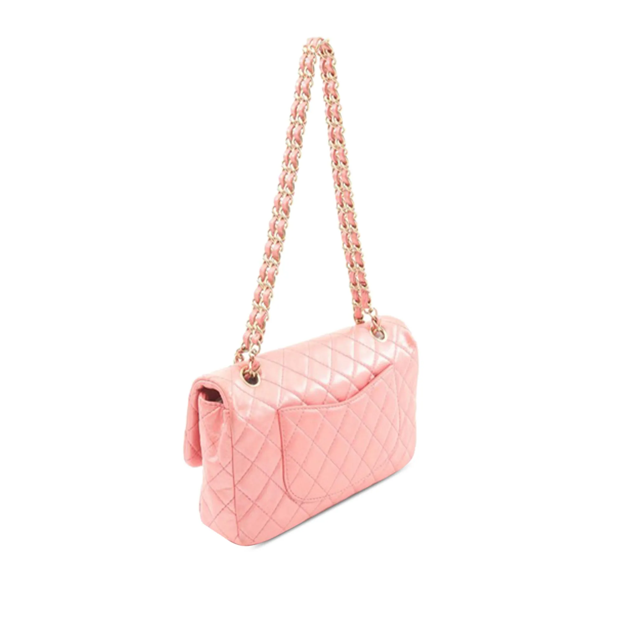 Medium Quilted Lambskin Precious Jewel Single Flap