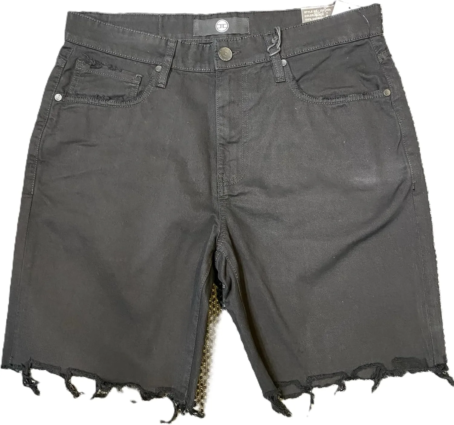 Mens Denim Black Shorts (J3214SA)