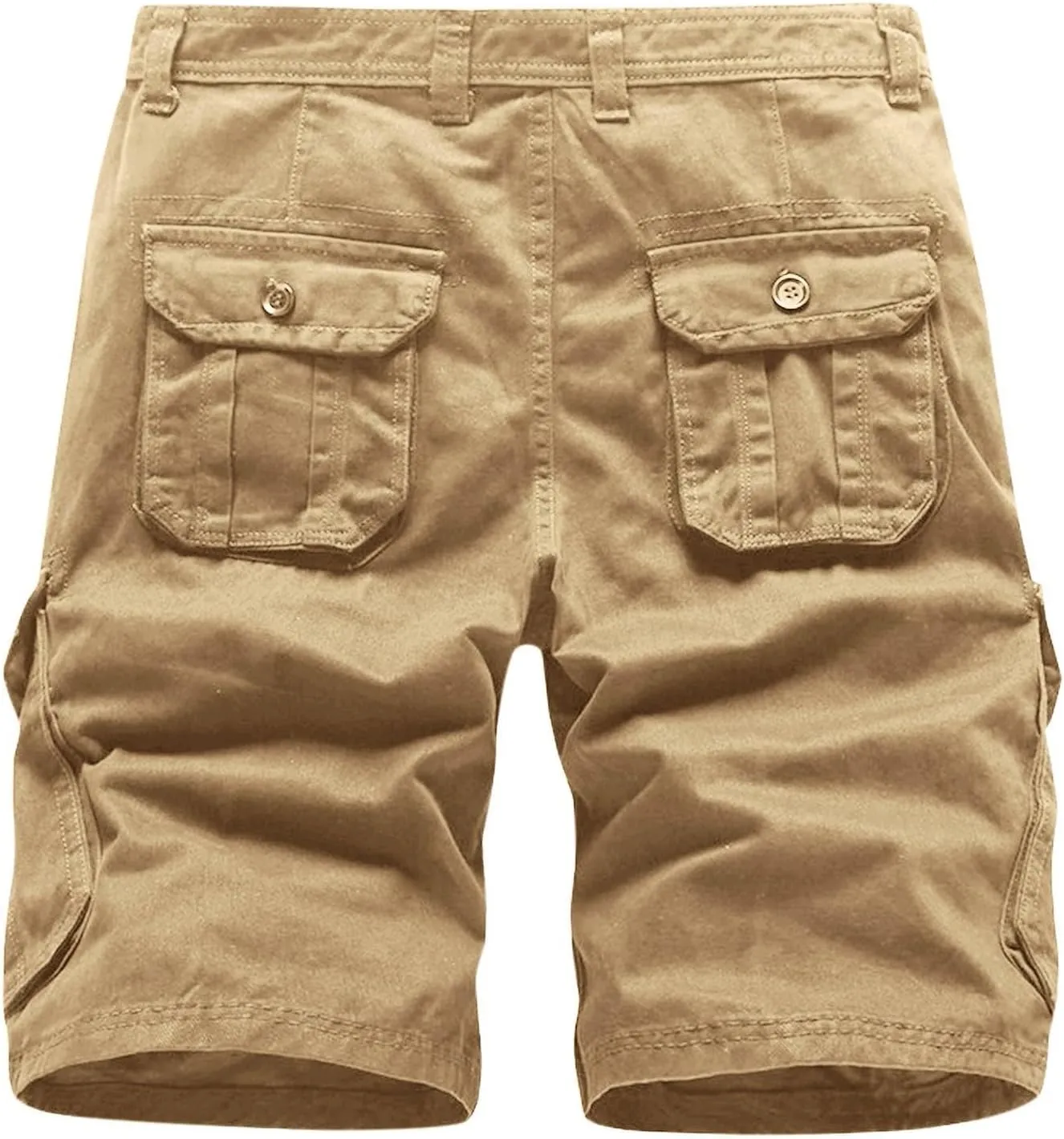 Mens Hiking Cargo Shorts with Pockets Lightweight Cargo Capris Casual Outdoor Golf Fishing Summer Trousers for Men