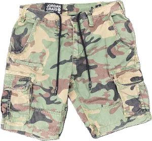 Mens Vintage Camo Shorts (4461C)