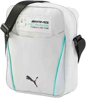 Mercedes-AMG Petronas Formula 1 Team F1 PUMA Portable Shoulder Bag (Grey)