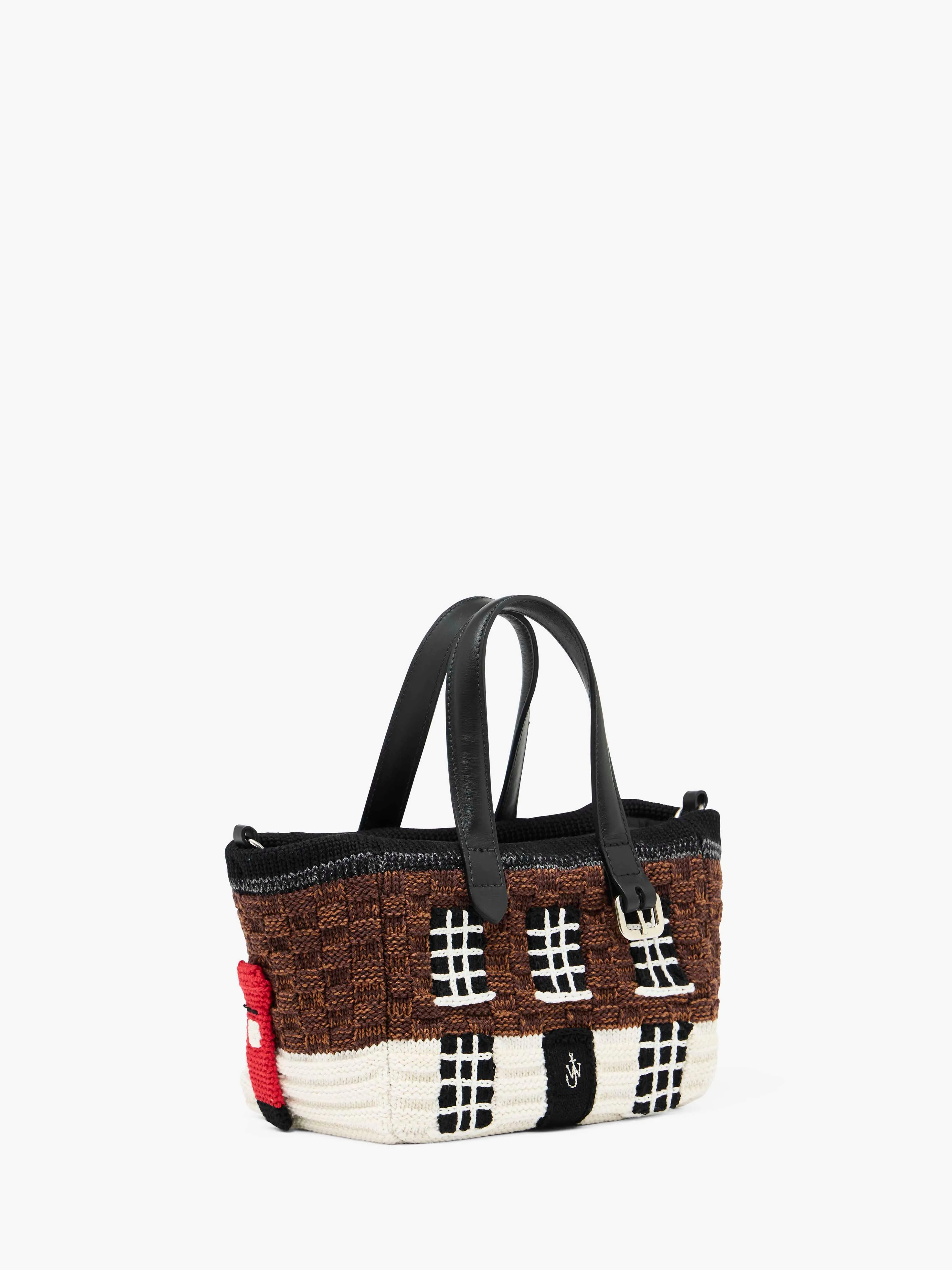 MINI BELT TOTE BAG - 'HOUSE' SHOULDER BAG