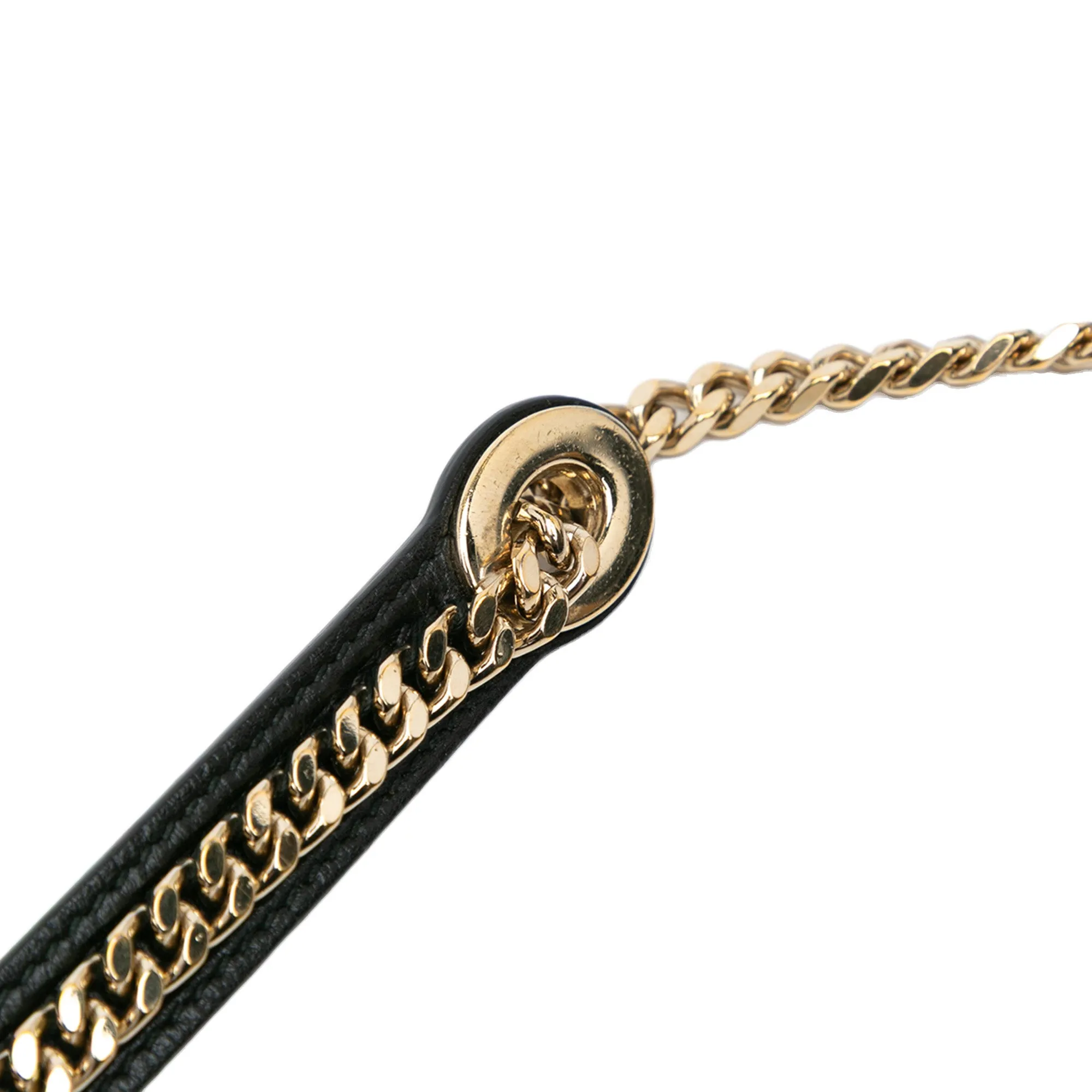 Mini Calfskin Embellished Lady Dior