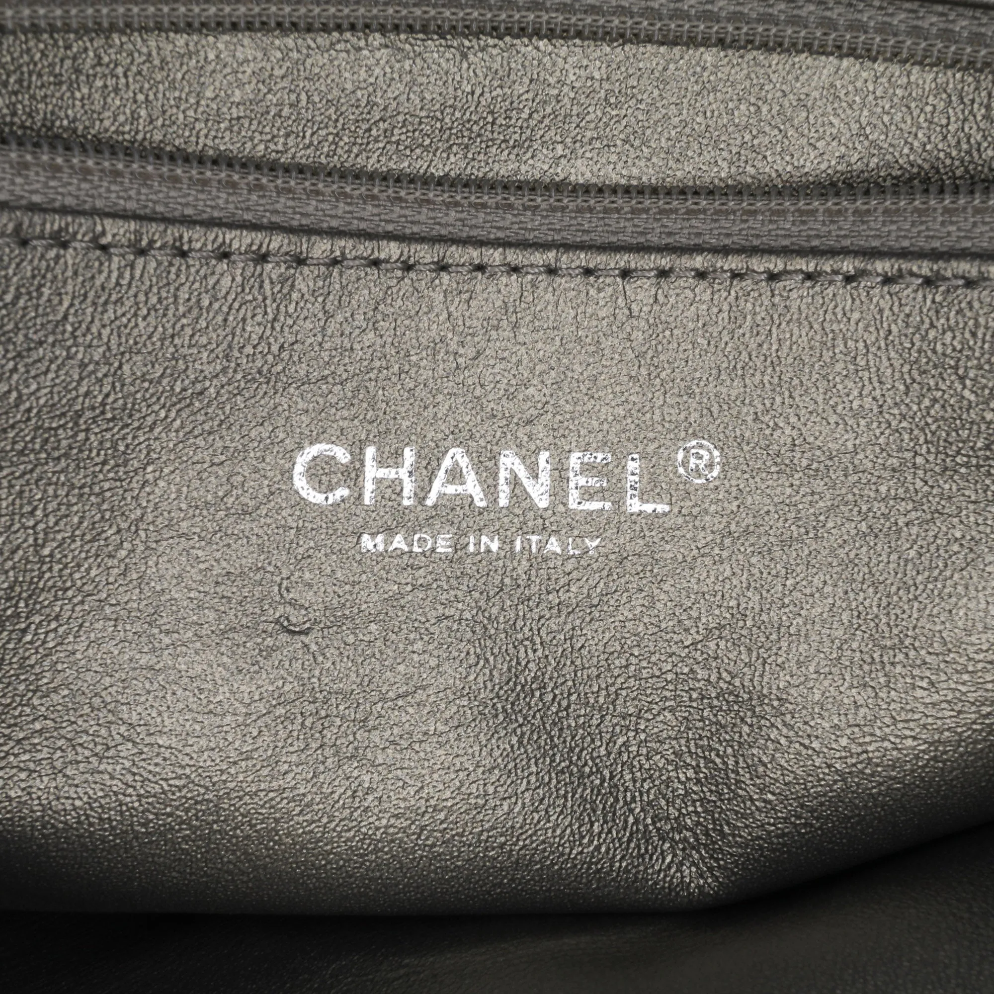 Mini Embellished Calfskin Chevron Square Envelop Flap