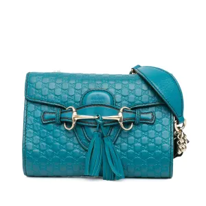 Mini Microguccissima Emily Crossbody