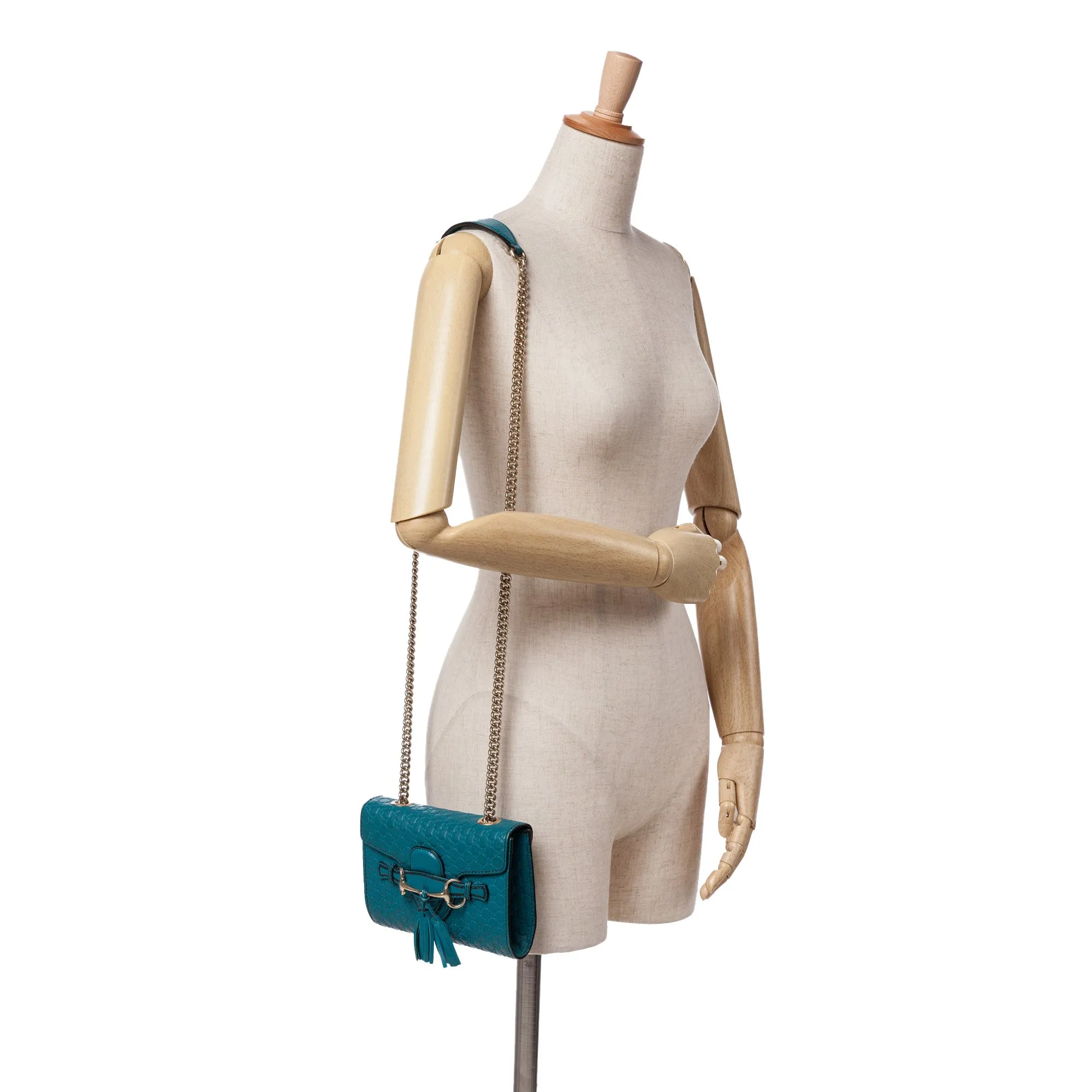 Mini Microguccissima Emily Crossbody