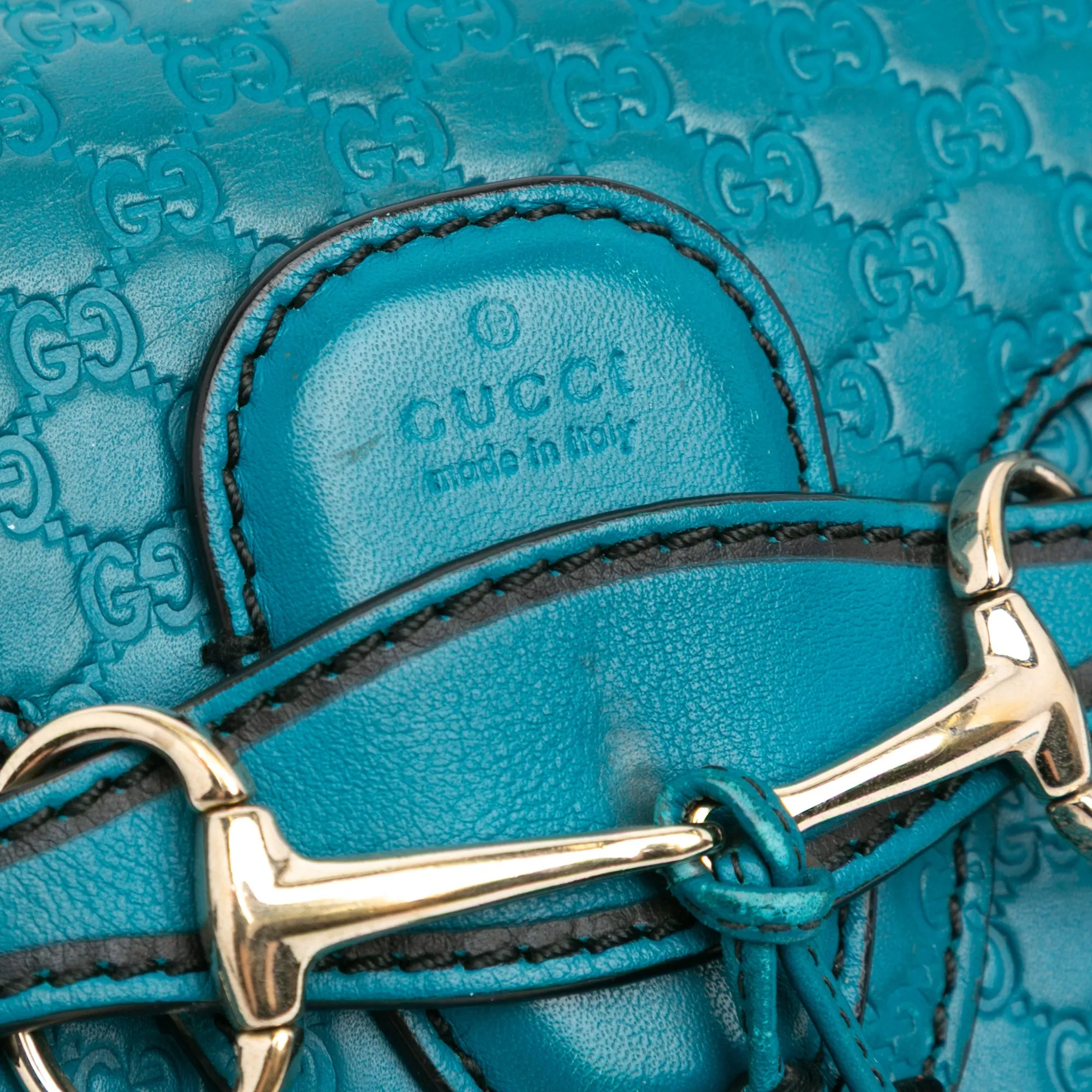 Mini Microguccissima Emily Crossbody