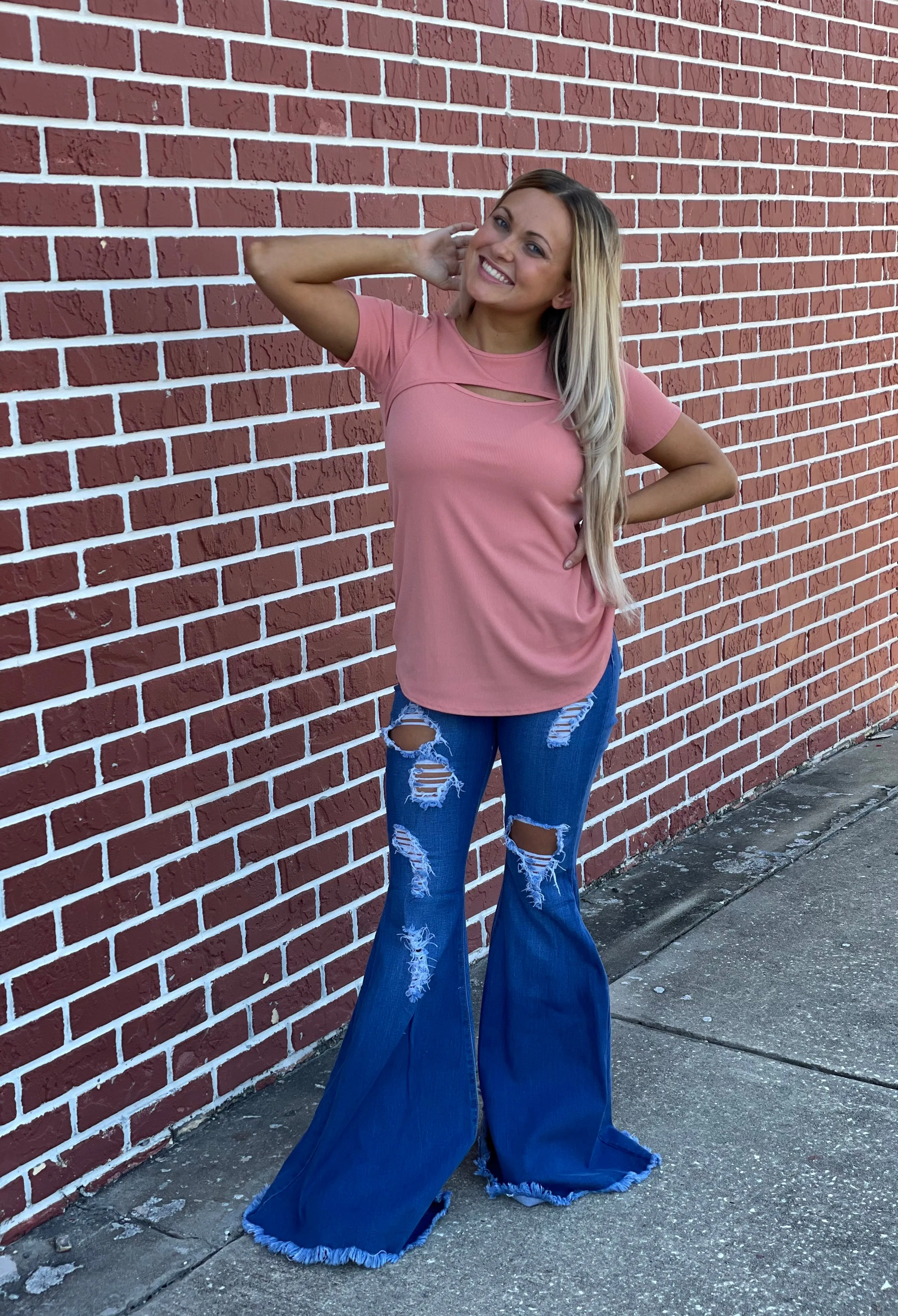 Molly Ann Denim Flares