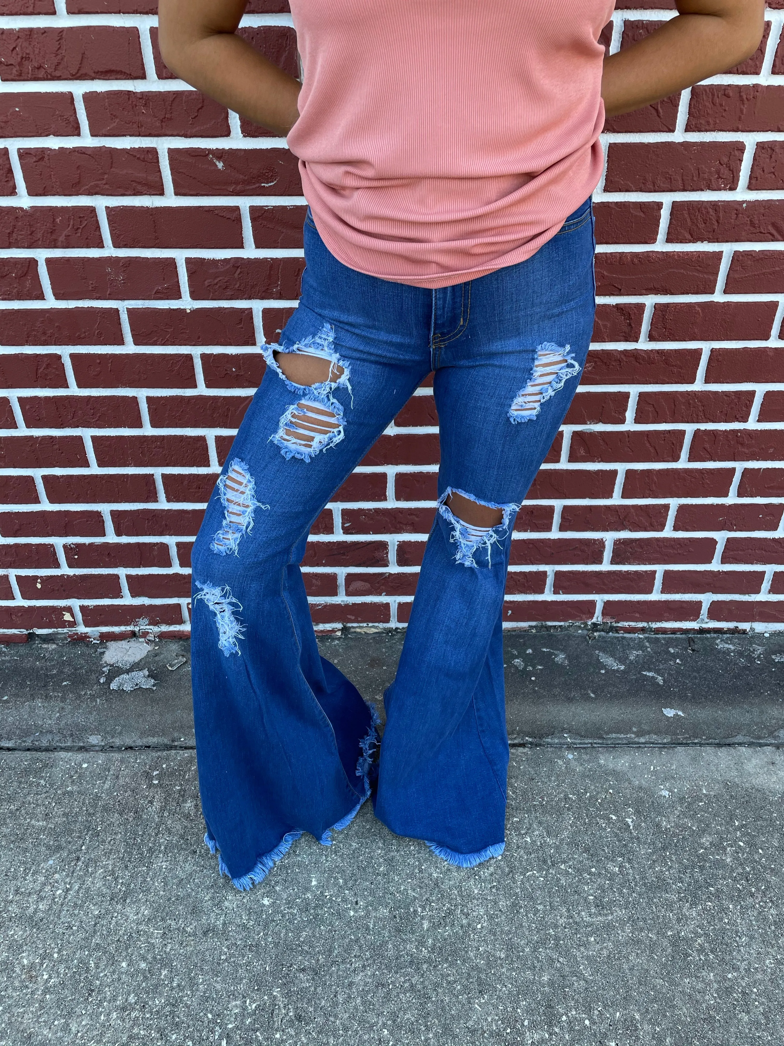 Molly Ann Denim Flares
