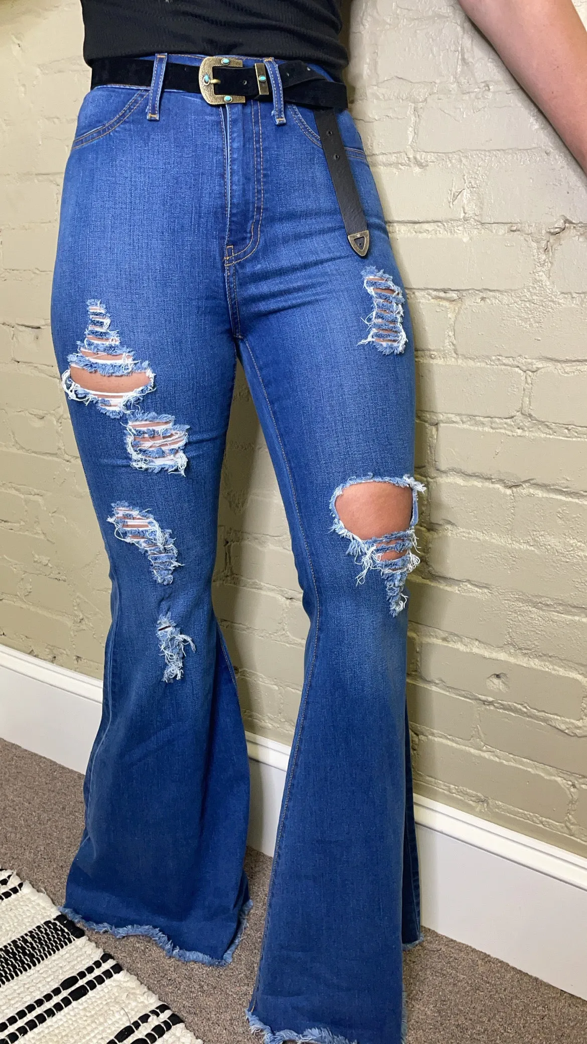 Molly Ann Denim Flares