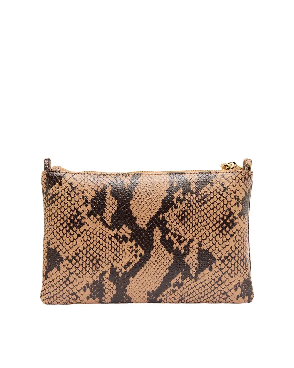 Molly Crossbody - Caramel Python