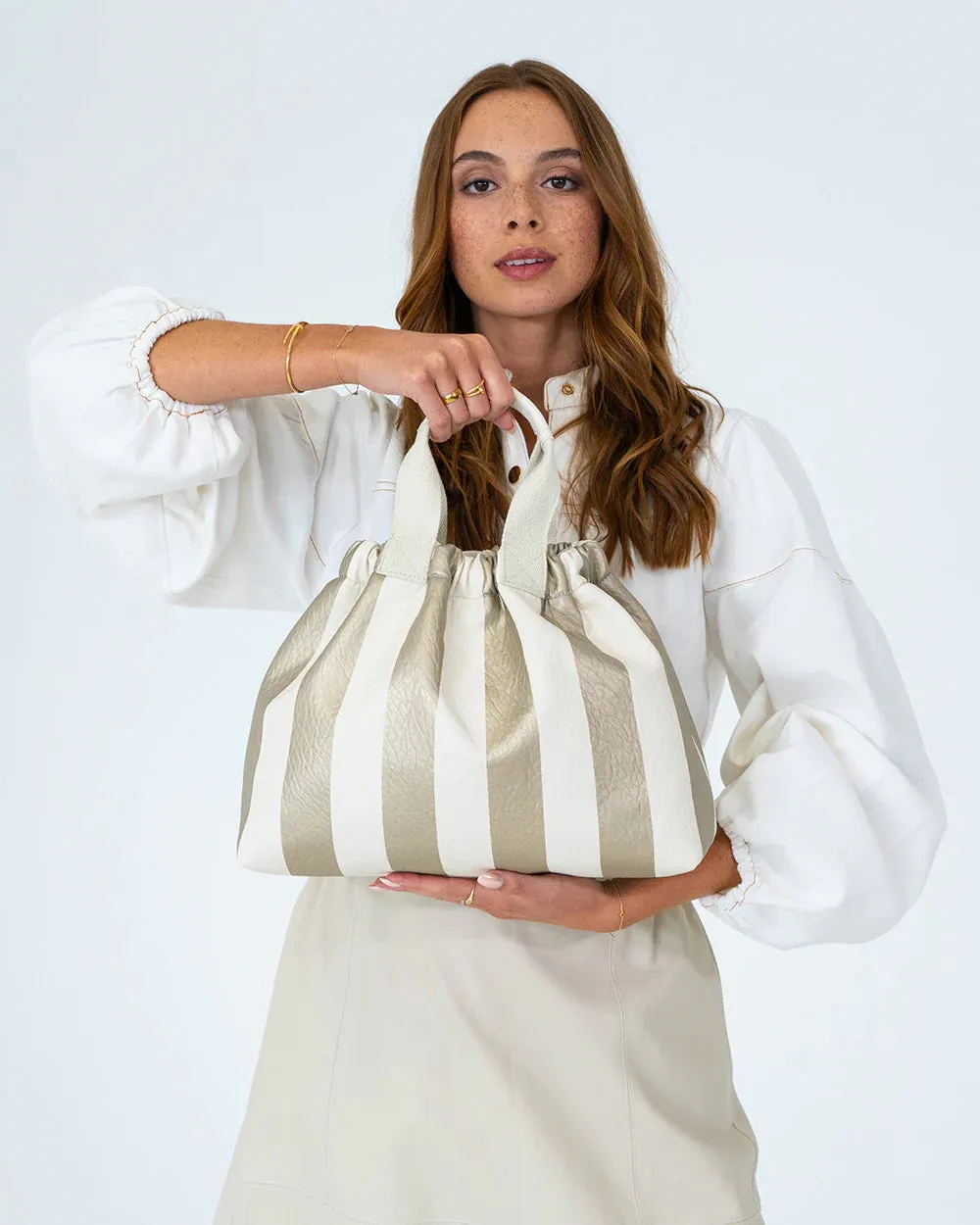 Montague Bag - Gold Stripe