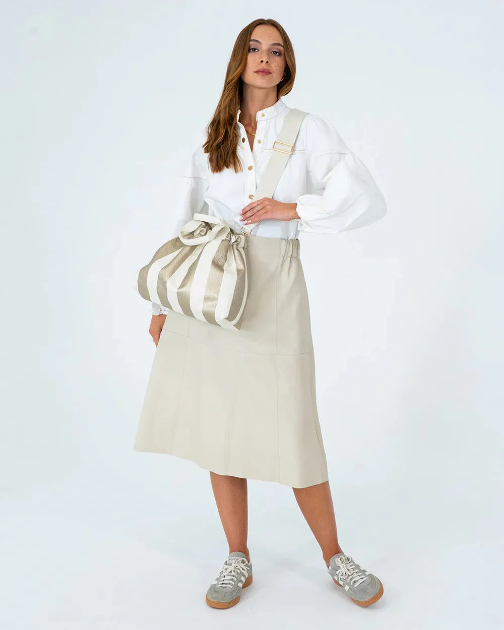 Montague Bag - Gold Stripe