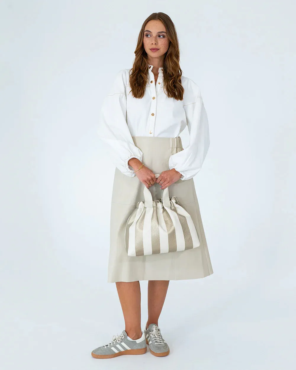 Montague Bag - Gold Stripe