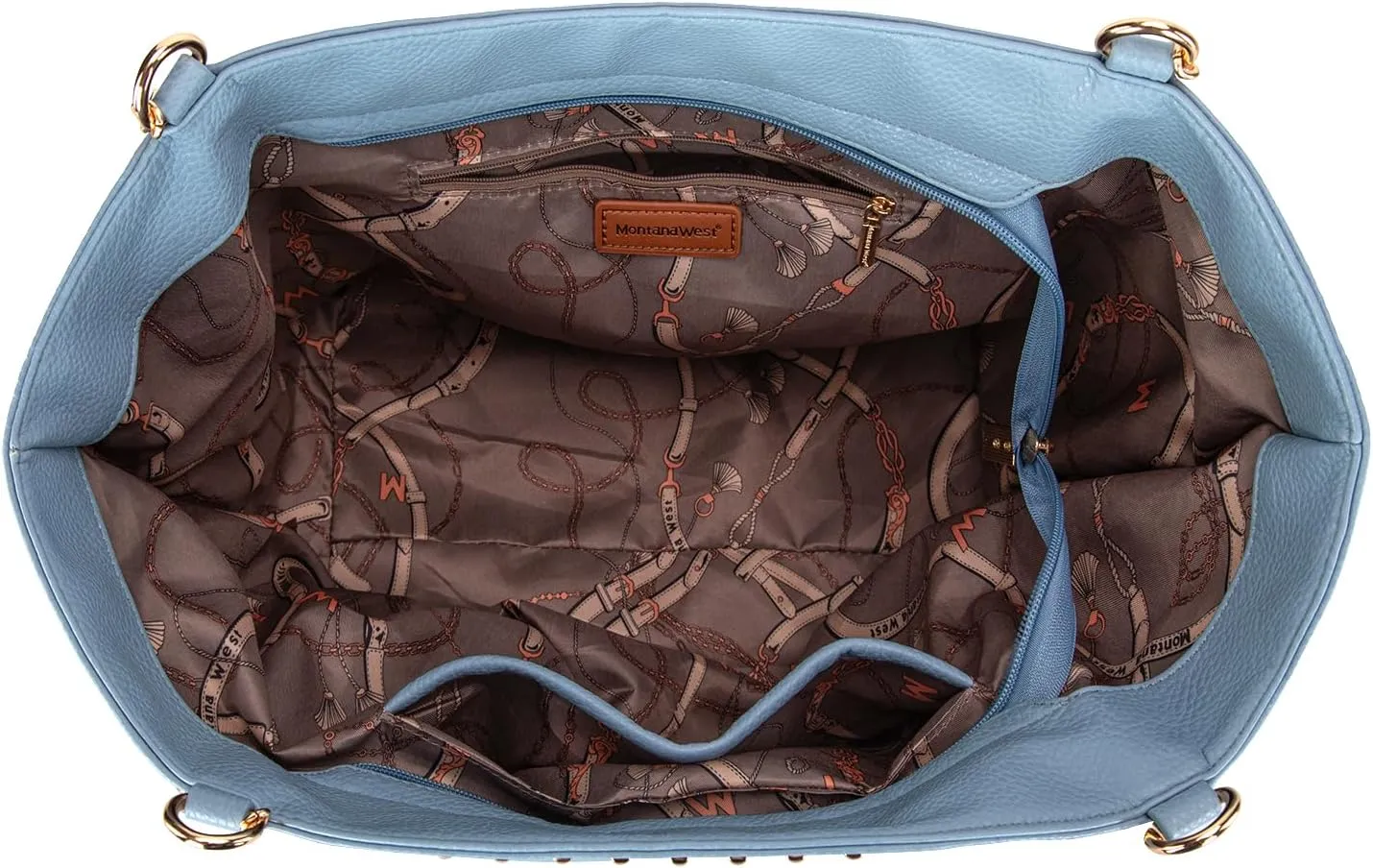 Montana West Large Tote Bag for Women Oversized Shoulder Purses with Chain Handbags