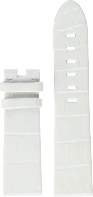 Montblanc Watch strap 105019, white, white, strap