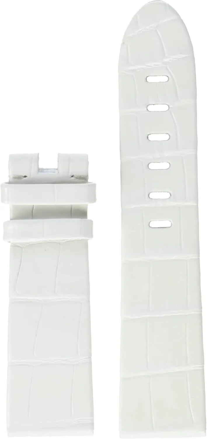 Montblanc Watch strap 105019, white, white, strap