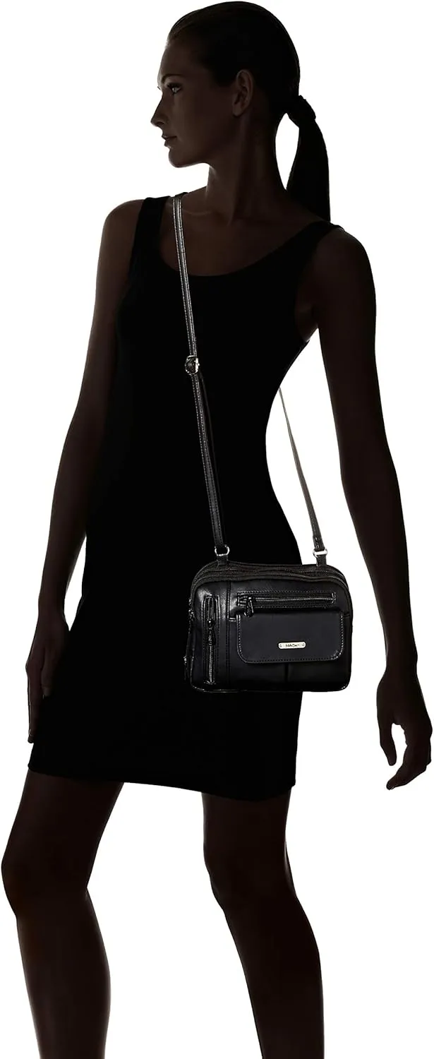 MultiSac Zippy Triple Compartment Crossbody Bag