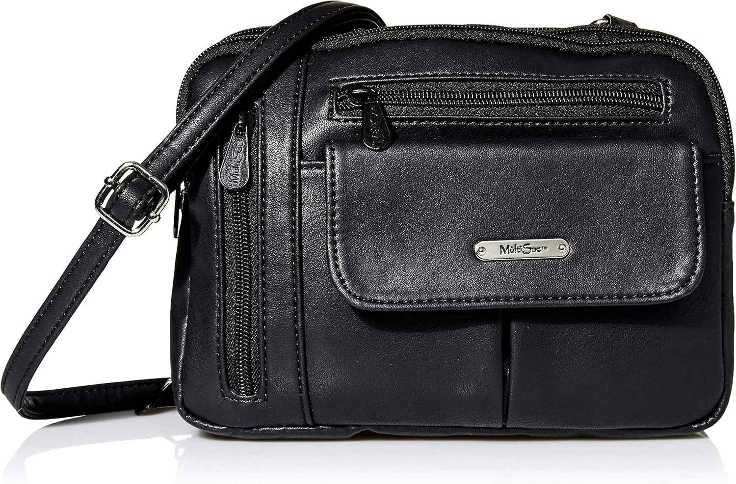 MultiSac Zippy Triple Compartment Crossbody Bag